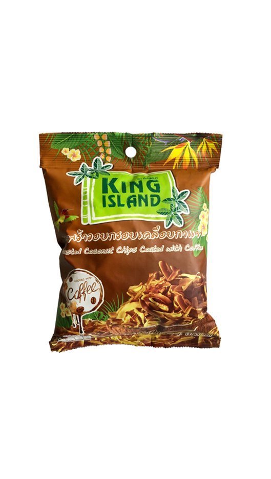 

Кокосовые чипсы King Island в кофейной глазури, 40 г