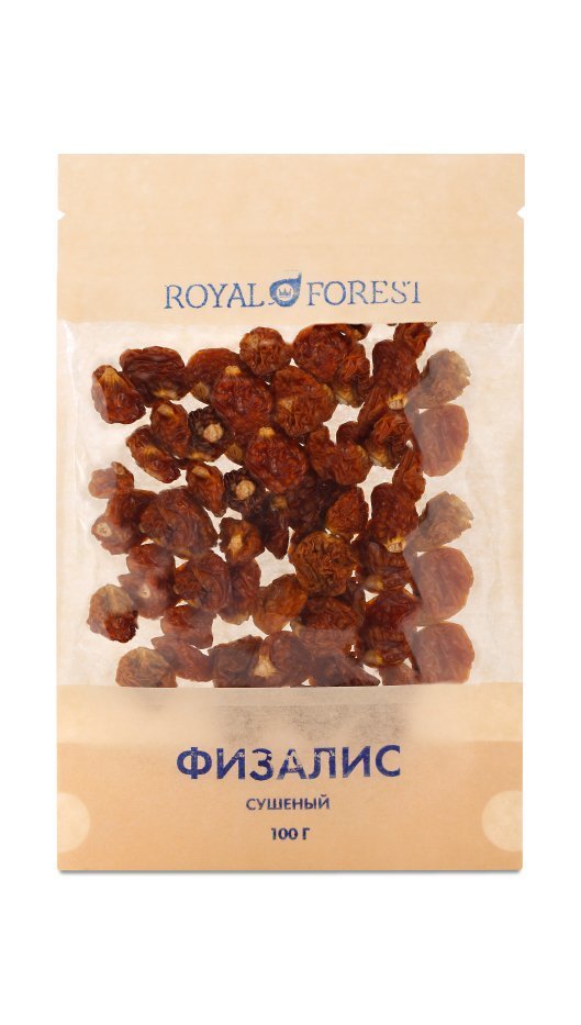 

Сушеный физалис Royal Forest, 100 гр